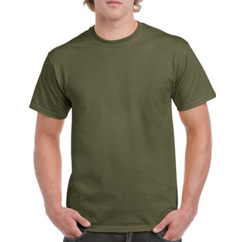 Gildan Heavy Cotton Adult T-Shirt Military Green