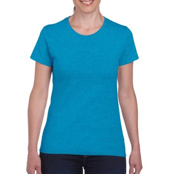 Gildan Heavy Cotton Ladies' T-Shirt Heather Sapphire