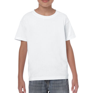Gildan Heavy Cotton Youth T-Shirt White