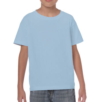 Gildan Heavy Cotton Youth T-Shirt Light Blue