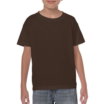 Gildan Heavy Cotton Youth T-Shirt Dark Chocolate