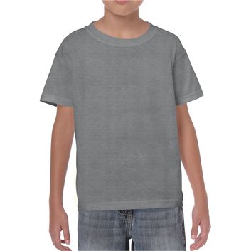 Gildan Heavy Cotton Youth T-Shirt Graphite Heather