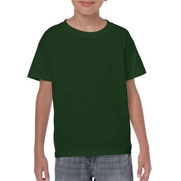 Gildan Heavy Cotton Youth T-Shirt Forest Green