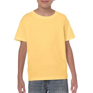 Gildan Heavy Cotton Youth T-Shirt Yellow Haze
