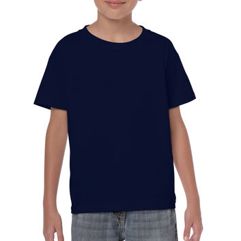 Gildan Heavy Cotton Youth T-Shirt Navy Blue