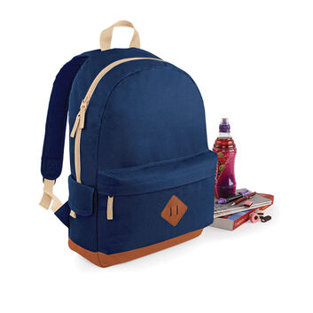 Bagbase Heritage Backpack French Navy