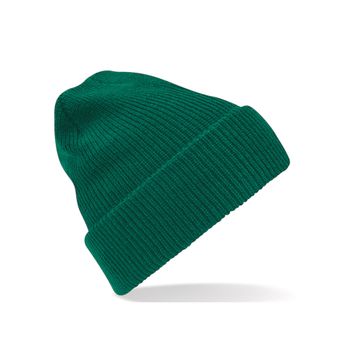 Beechfield  Heritage Beanie Bottle Green