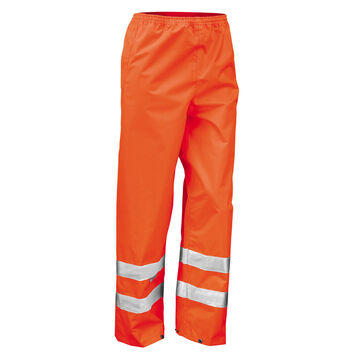 Result Safeguard Hi-Vis Trousers Hi Vis Orange