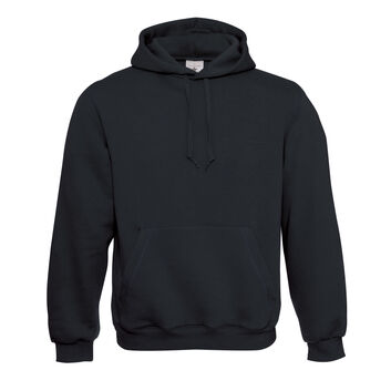 B&C Hooded Sweatshirt Black