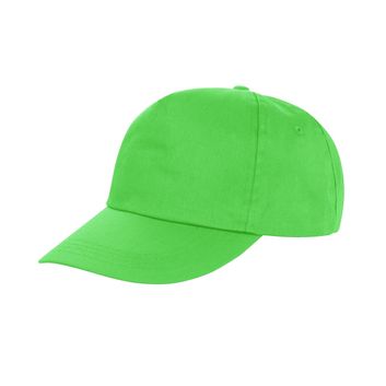 Result Core Houston 5-Panel Printers Cap Lime