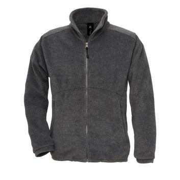 B&amp;C Icewalker+ Outdoor Full Zip Fleece Charcoal
