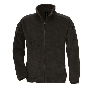 B&amp;C Icewalker+ Outdoor Full Zip Fleece Black
