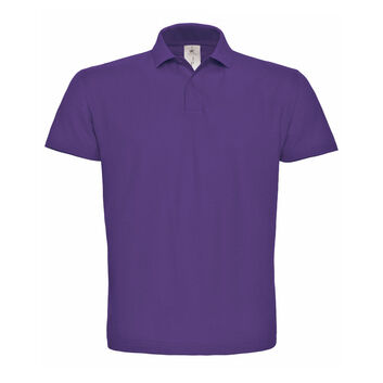 B&C ID.001 Polo Shirt Purple