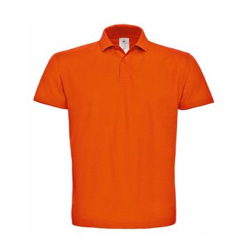 B&amp;C ID.001 Polo Shirt Orange