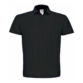 B&C ID.001 Polo Shirt Black