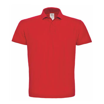 B&C ID.001 Polo Shirt Red
