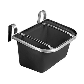 Stubbs Black Portable Hanging Manger - 28 Litres