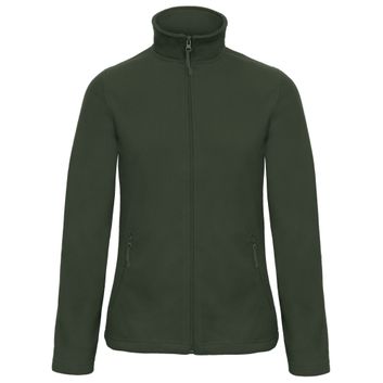 B&amp;C ID.501 Women's Micro Fleece Full Zip Forest Green