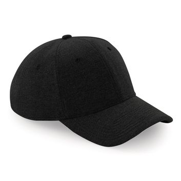 Beechfield  Jersey Athleisure Baseball Cap_x000D_ Black