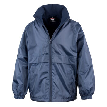 Result Core Junior & Youth Microfleece Lined Jacket Navy Blue
