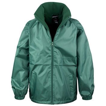 Result Core Junior & Youth Microfleece Lined Jacket Bottle Green