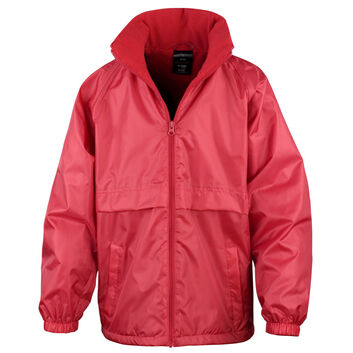 Result Core Junior & Youth Microfleece Lined Jacket Red