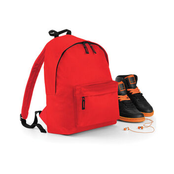 Bagbase Junior Fashion Backpack Bright Red