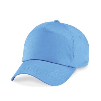 Beechfield  Junior Original 5 Panel Cap Sky Blue