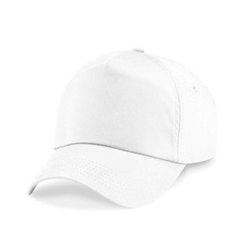 Beechfield  Junior Original 5 Panel Cap White
