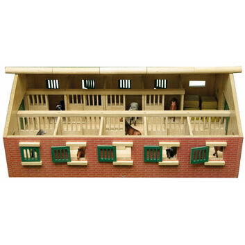 Kidsglobe Horse Stable with Storage Room 1:32