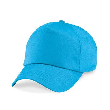 Beechfield  Junior Original 5 Panel Cap Surf Blue