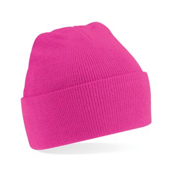 Beechfield  Junior Original Cuffed Beanie Fuchsia