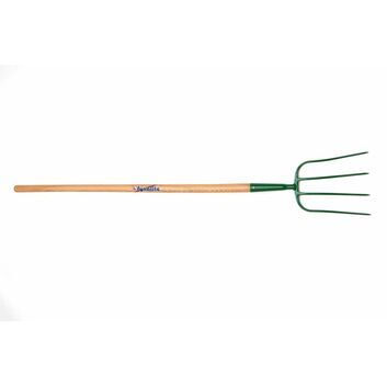Fynalite Manure Fork - 4 Prong ( 48" Long Ash Handle)