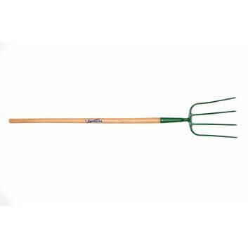 Fynalite Manure Fork - 4 Prong (54" Long Ash Handle)