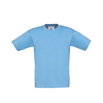 B&C Kid's Exact 150 T-Shirt Sky Blue