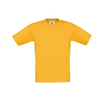 B&C Kid's Exact 150 T-Shirt Gold