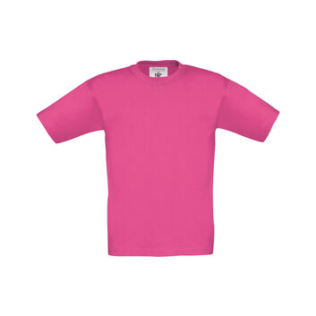B&C Kid's Exact 150 T-Shirt Fuchsia