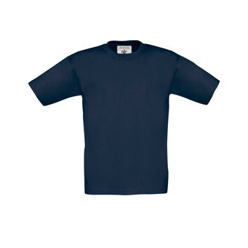 B&C Kid's Exact 150 T-Shirt Navy Blue