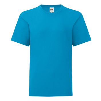Fruit Of The Loom Kid's Iconic 150 Tee Azure Blue