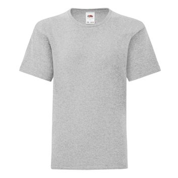 Fruit Of The Loom Kid's Iconic 150 Tee Heather Grey