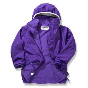 Result Kid's Reversible StormDri 4000 Fleece Jacket Purple