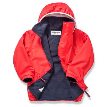 Result Kid's Reversible StormDri 4000 Fleece Jacket Red/Navy