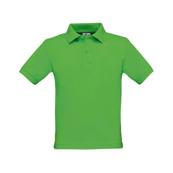B&C Kid's Safran Polo Shirt Real Green