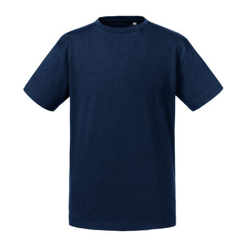 Russell Pure Organic Kid's Tee French Navy