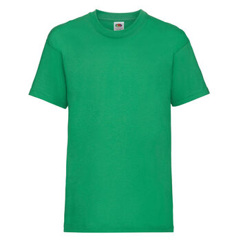 Fruit Of The Loom Kid's Valueweight T-Shirt Kelly Green
