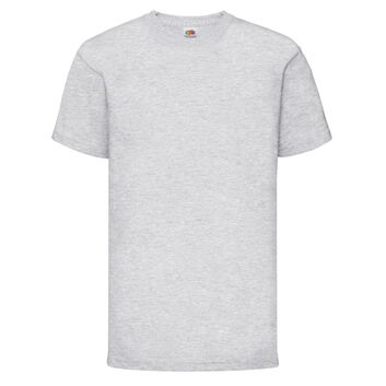 Fruit Of The Loom Kid's Valueweight T-Shirt Heather Grey