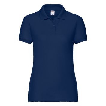 Fruit Of The Loom Ladies' 65/35 Polo Navy Blue