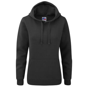 Russell Ladies' Authentic Hooded Sweat Black
