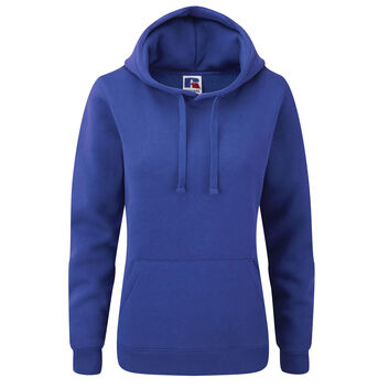 Russell Ladies' Authentic Hooded Sweat Bright Royal