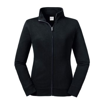 Russell Ladies' Authentic Sweat Jacket Black